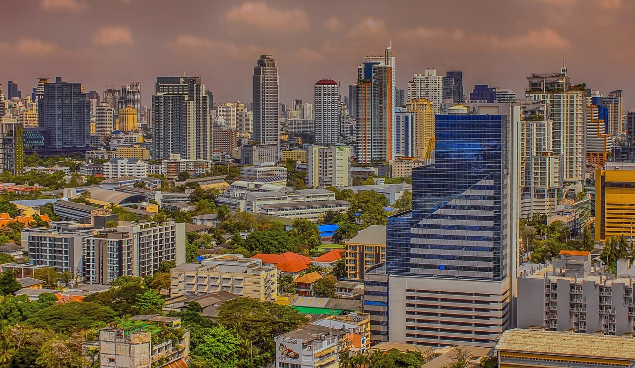 Ankunft in Bangkok